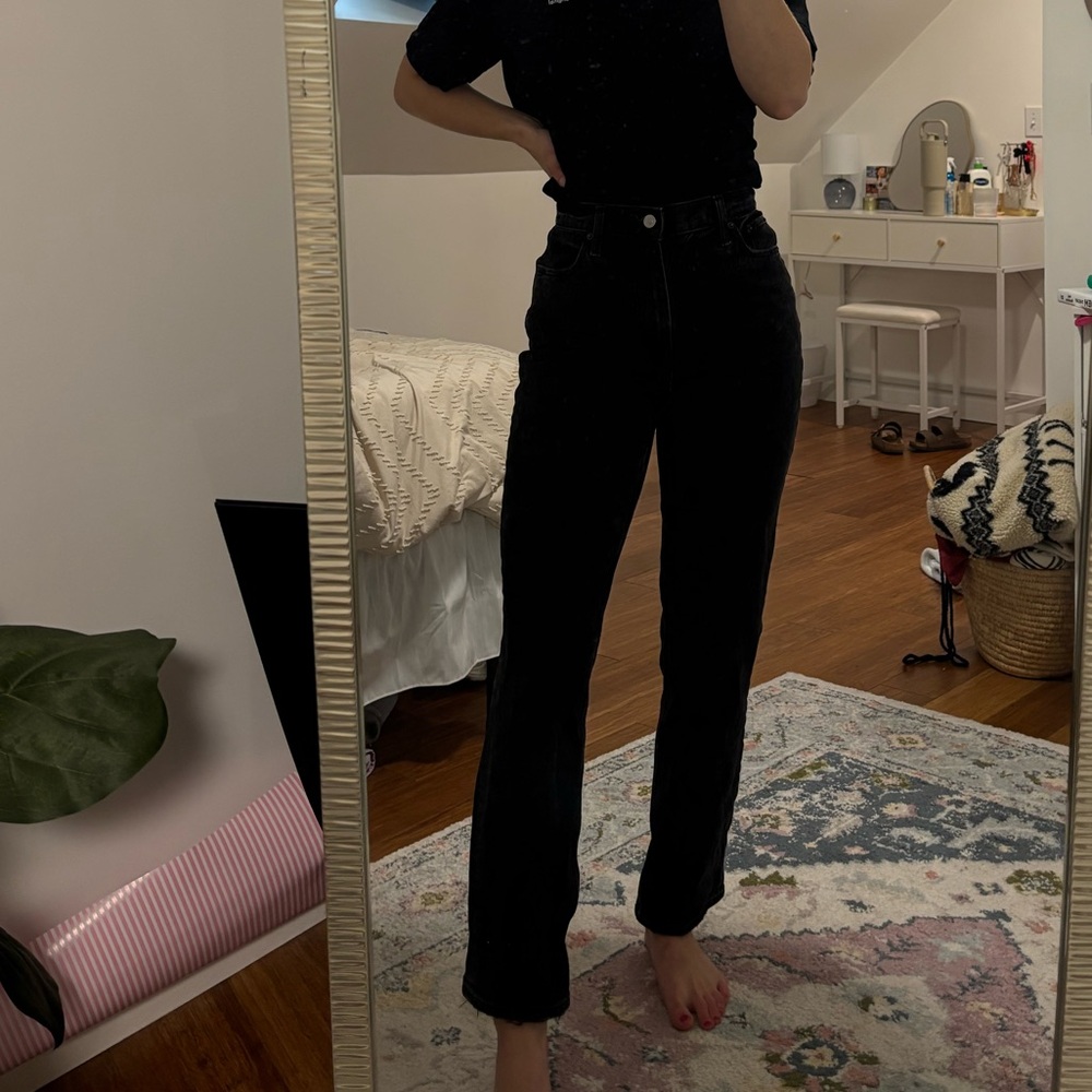Abercrombie & Fitch Black High-Rise Jeans